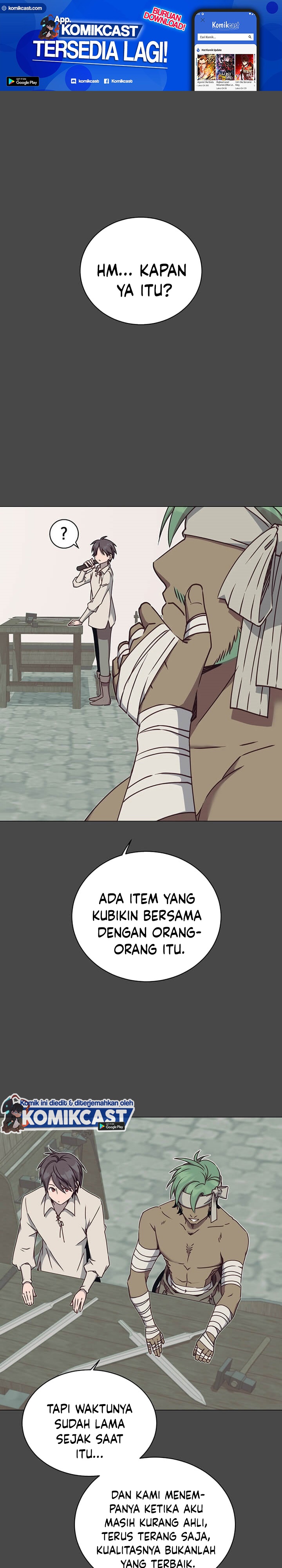 The MAX leveled hero will return! Chapter 48 Bahasa Indonesia