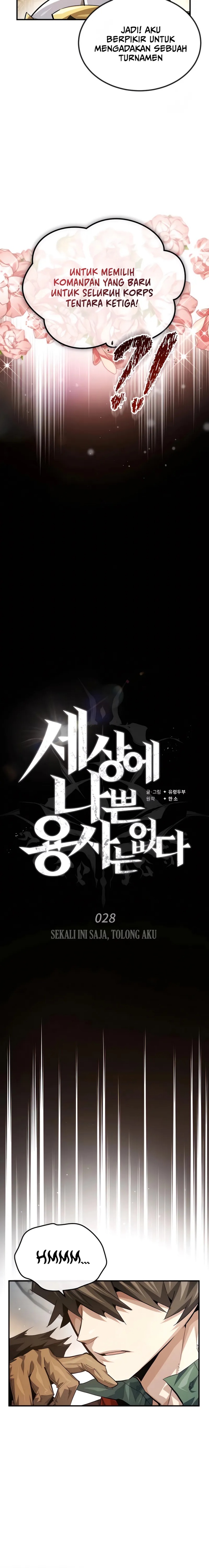 There Are No Bad Heroes In This World Chapter 28 Bahasa Indonesia