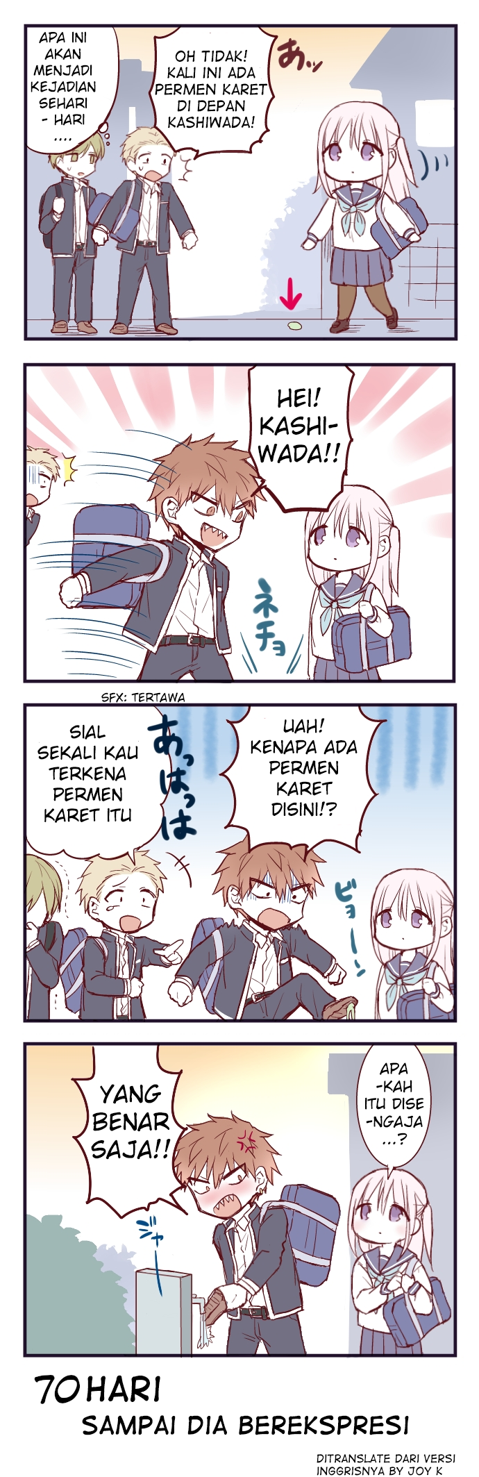 This Girl Will Express Herself in 100 Days Chapter 30 Bahasa Indonesia