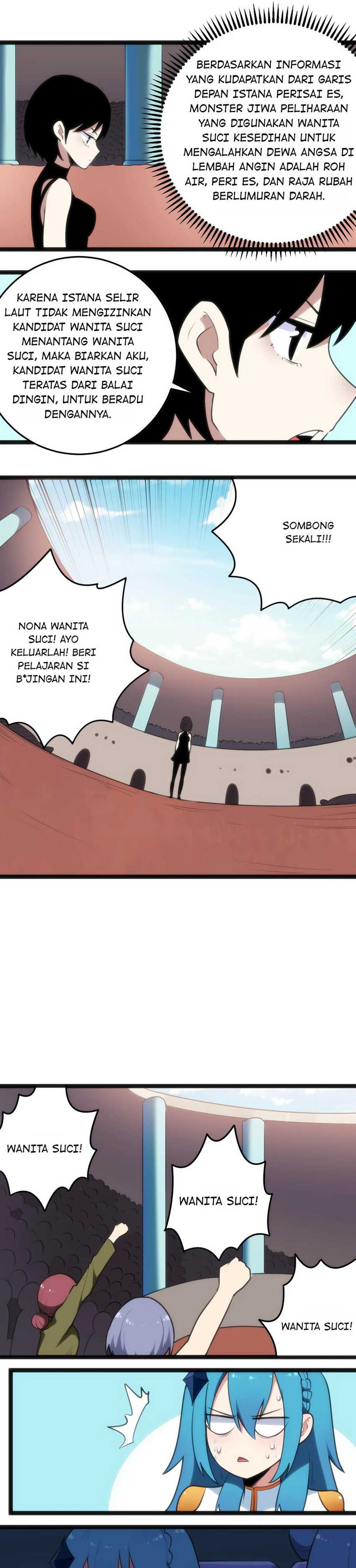This Saint Has a Showdown Chapter 50 Bahasa Indonesia