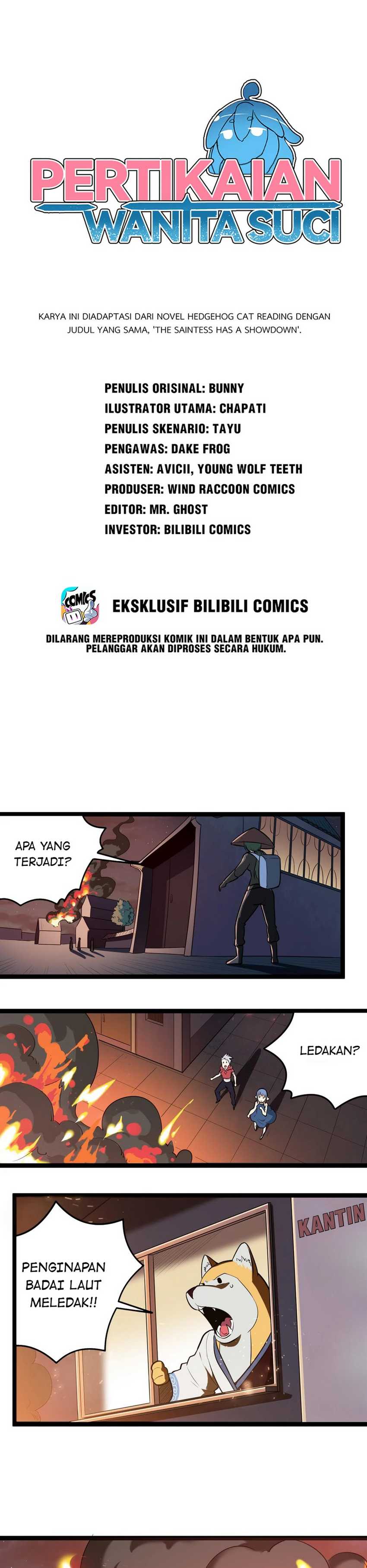 This Saint Has a Showdown Chapter 61 Bahasa Indonesia