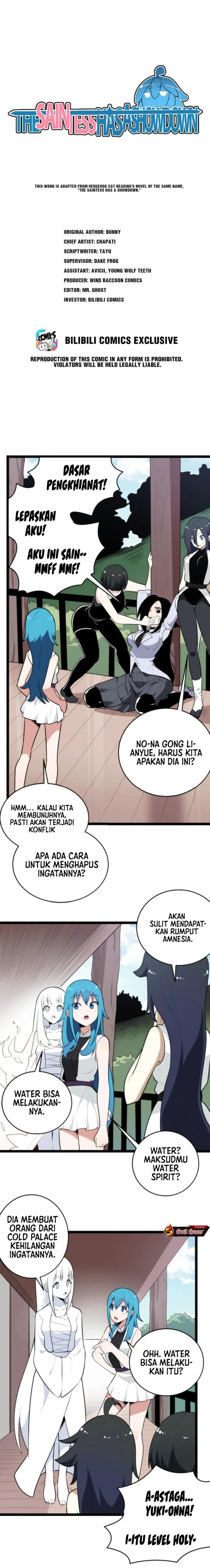 This Saint Has a Showdown Chapter 78 Bahasa Indonesia