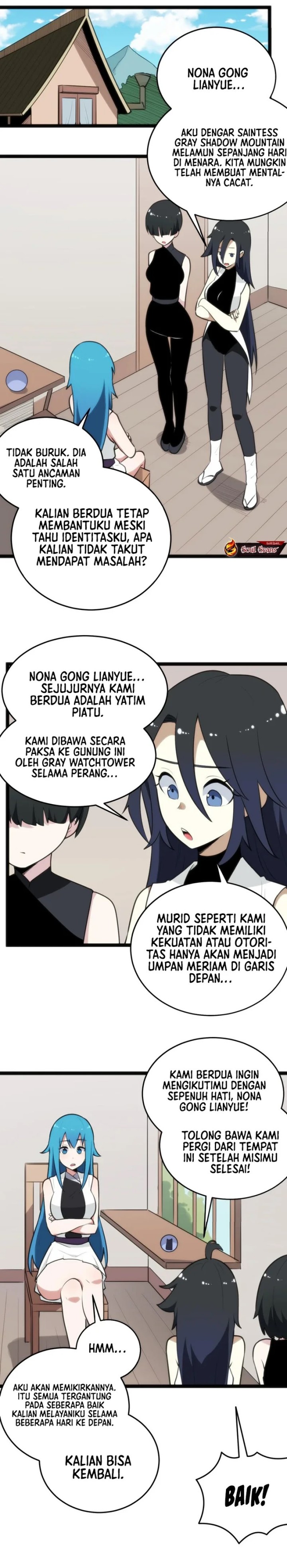 This Saint Has a Showdown Chapter 78 Bahasa Indonesia