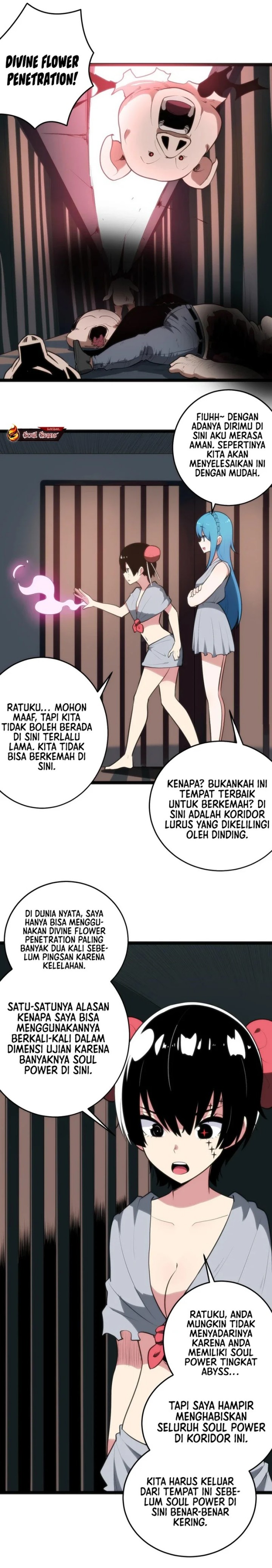 This Saint Has a Showdown Chapter 78 Bahasa Indonesia