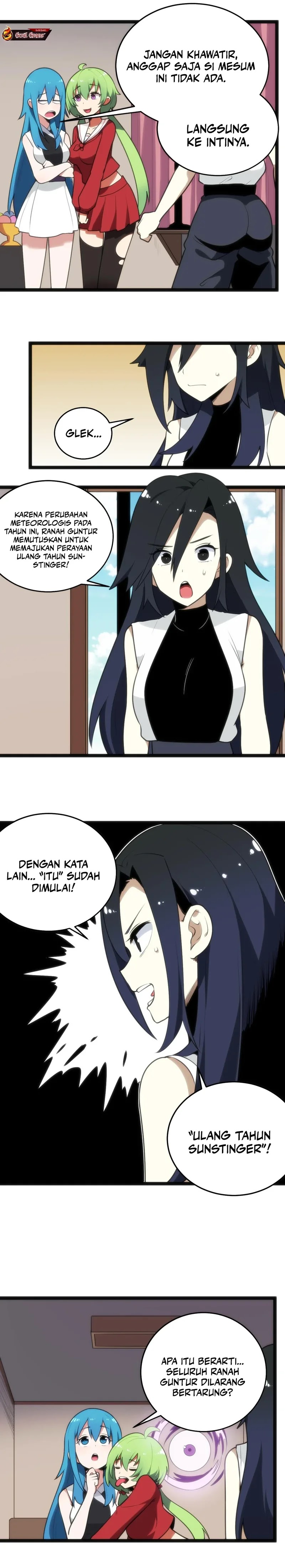 This Saint Has a Showdown Chapter 85 Bahasa Indonesia