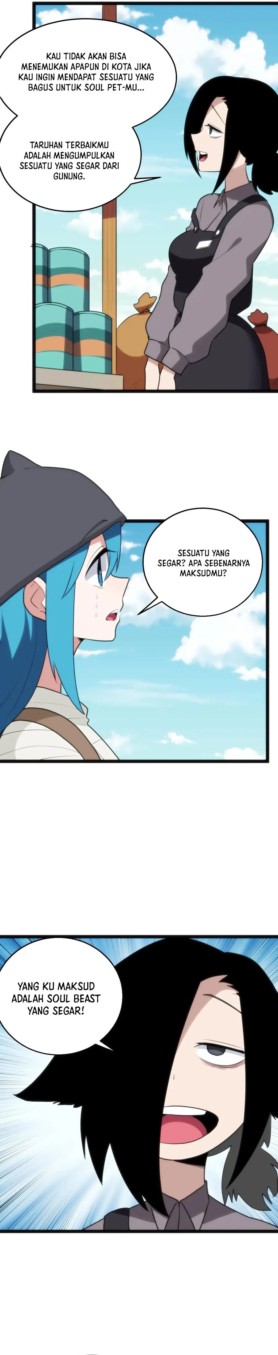 This Saint Has a Showdown Chapter 113 Bahasa Indonesia