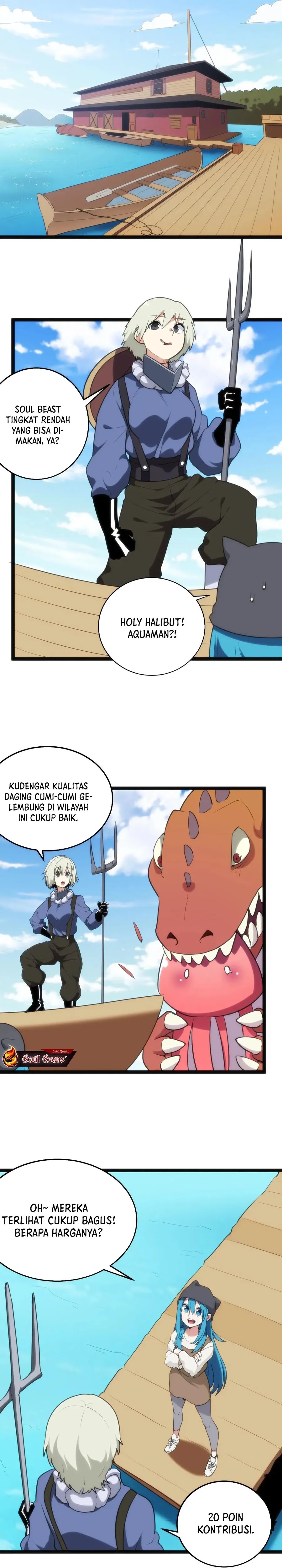 This Saint Has a Showdown Chapter 113 Bahasa Indonesia