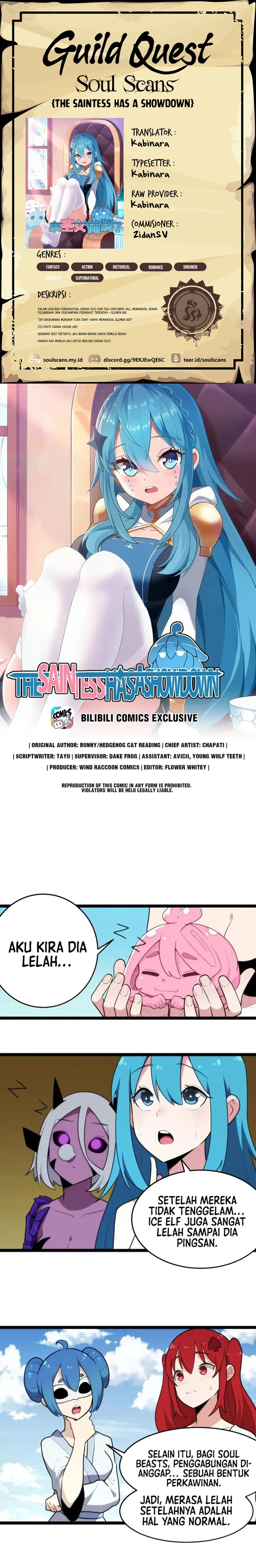 This Saint Has a Showdown Chapter 131 Bahasa Indonesia