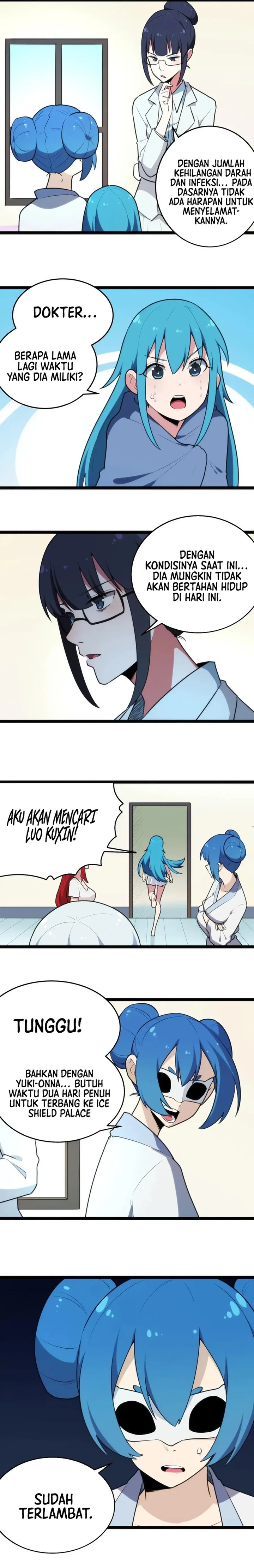 This Saint Has a Showdown Chapter 131 Bahasa Indonesia