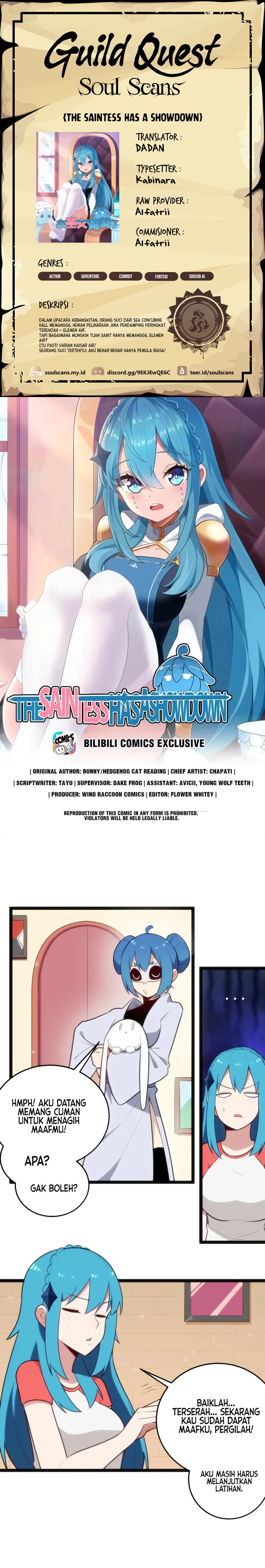 This Saint Has a Showdown Chapter 140 Bahasa Indonesia