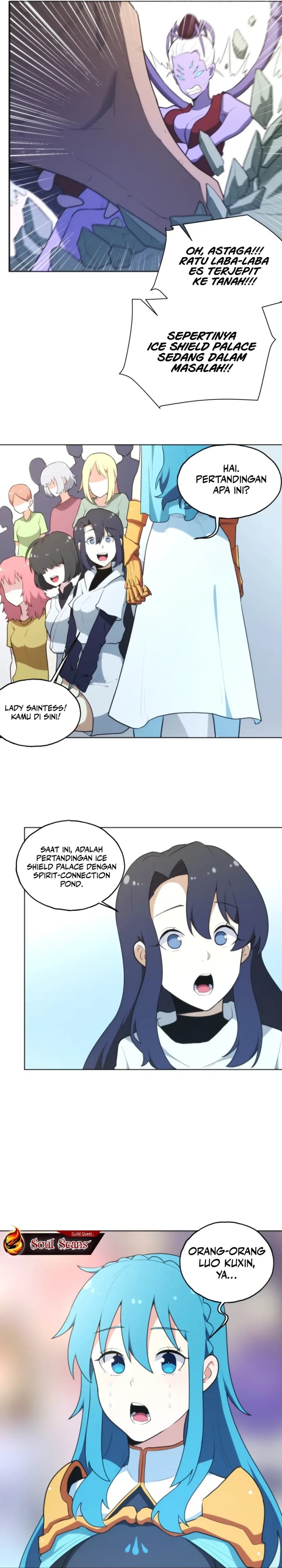 This Saint Has a Showdown Chapter 152 Bahasa Indonesia