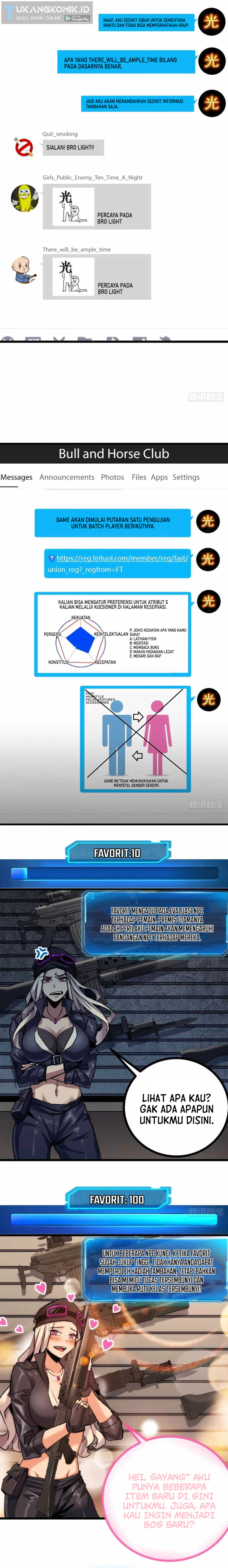 This Game Is Too Realistic Chapter 08 Bahasa Indonesia