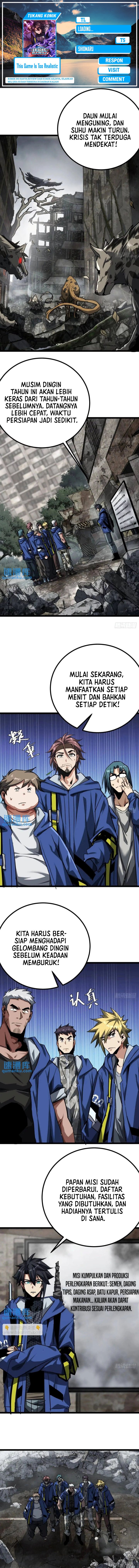 This Game Is Too Realistic Chapter 28 Bahasa Indonesia