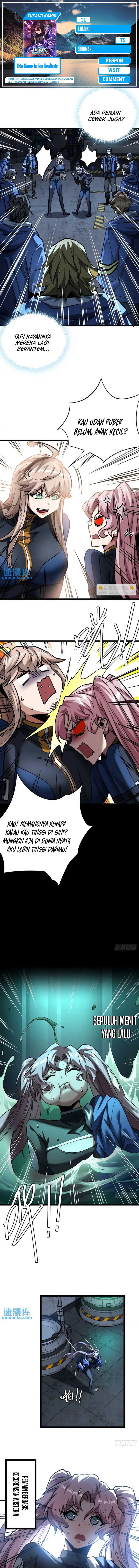 This Game Is Too Realistic Chapter 30 Bahasa Indonesia