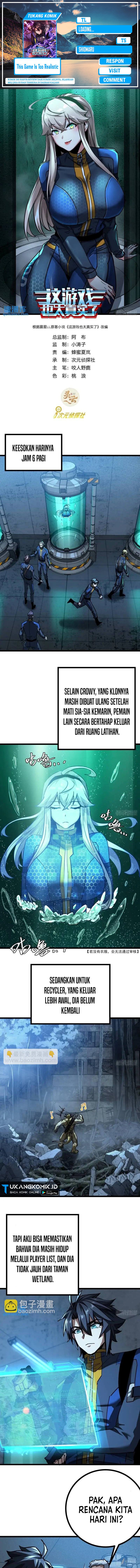 This Game Is Too Realistic Chapter 39 Bahasa Indonesia