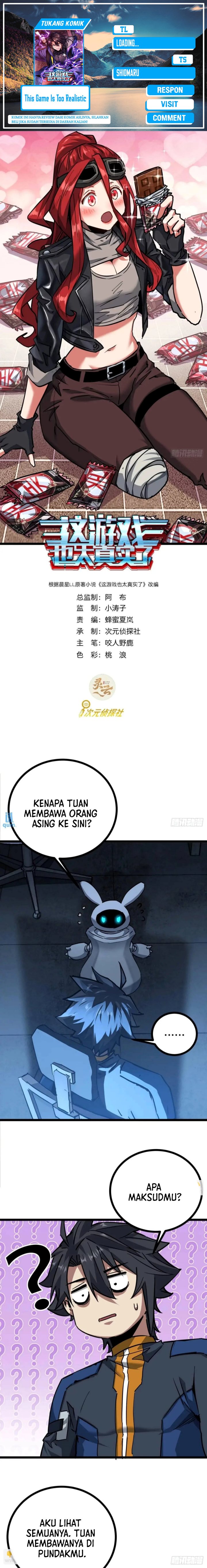 This Game Is Too Realistic Chapter 48 Bahasa Indonesia
