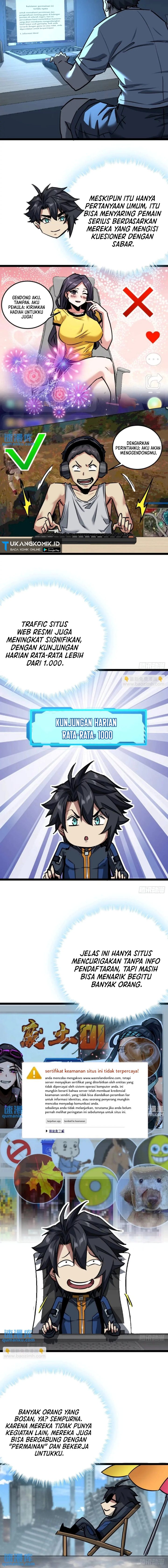 This Game Is Too Realistic Chapter 48 Bahasa Indonesia