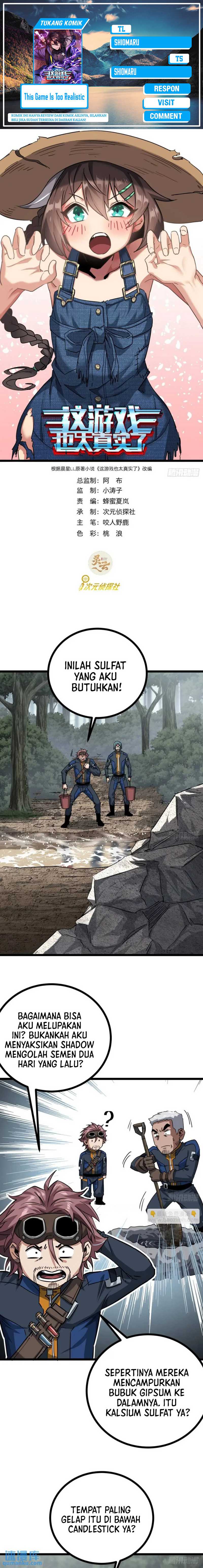 This Game Is Too Realistic Chapter 52 Bahasa Indonesia