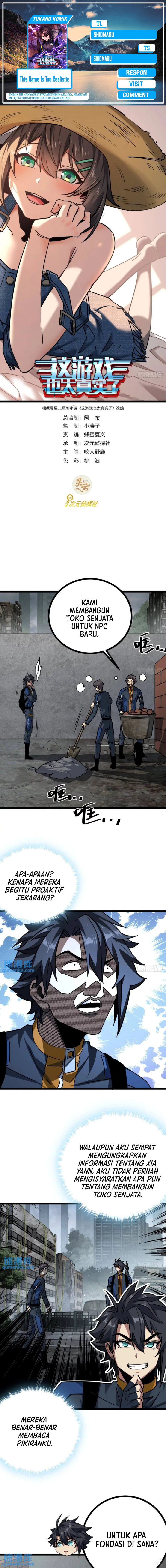 This Game Is Too Realistic Chapter 55 Bahasa Indonesia