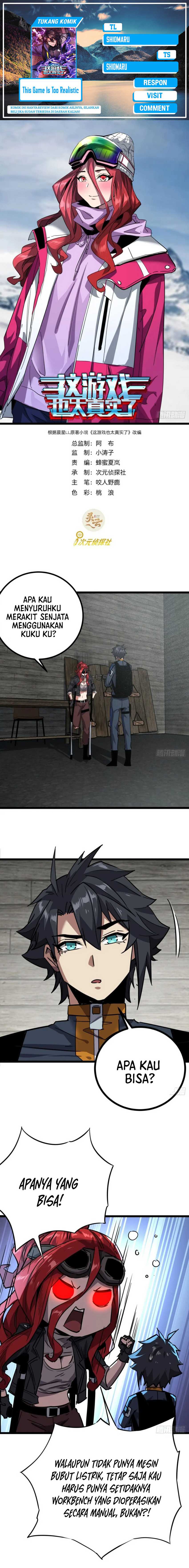 This Game Is Too Realistic Chapter 66 Bahasa Indonesia