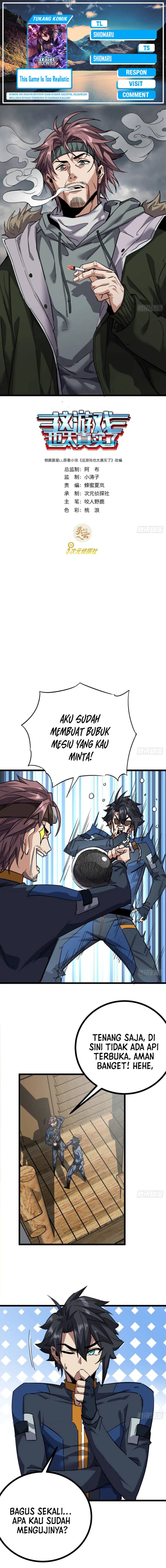 This Game Is Too Realistic Chapter 74 Bahasa Indonesia
