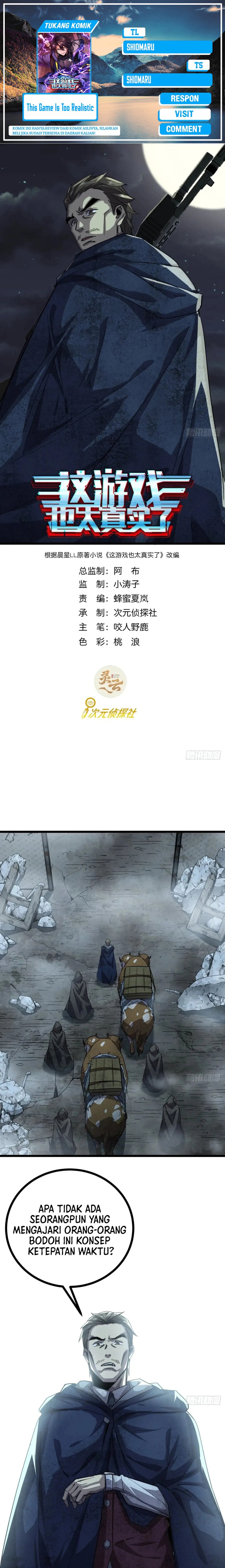 This Game Is Too Realistic Chapter 84 Bahasa Indonesia