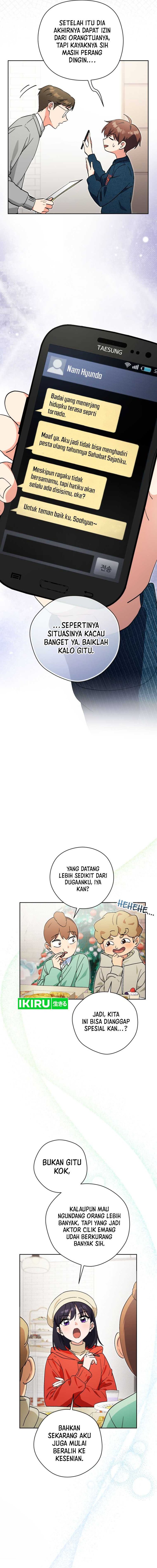 This Life Starts as a Child Actor Chapter 60 Bahasa Indonesia