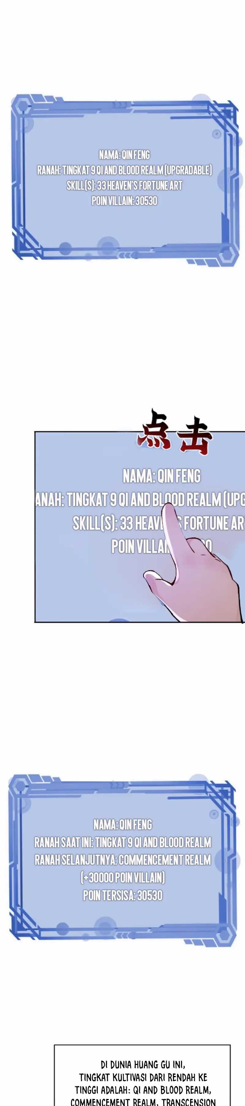 This Villain Has Some Conscience, but Not Much! Chapter 03 Bahasa Indonesia