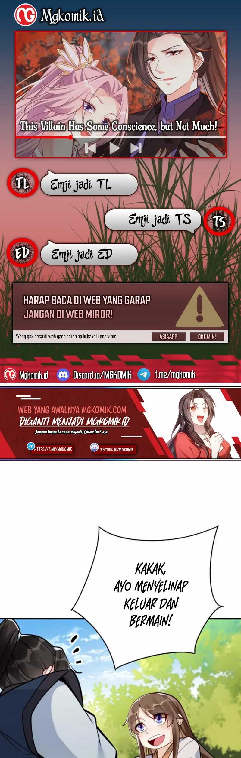 This Villain Has Some Conscience, but Not Much! Chapter 10 Bahasa Indonesia