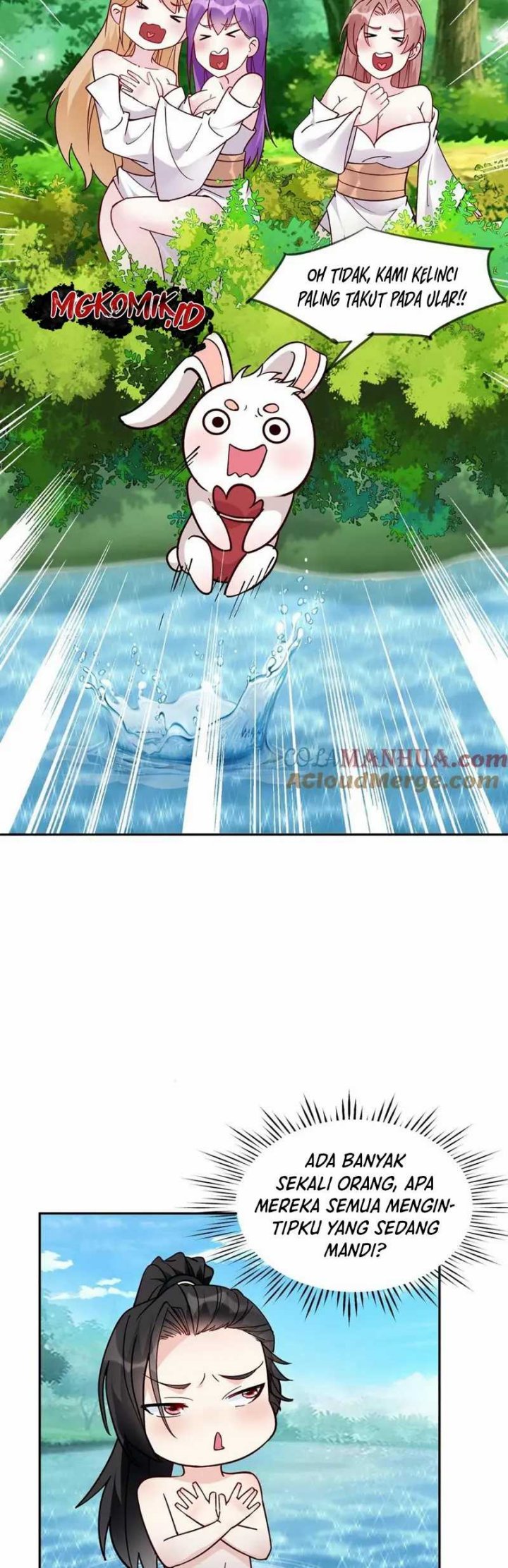 This Villain Has Some Conscience, but Not Much! Chapter 53 Bahasa Indonesia