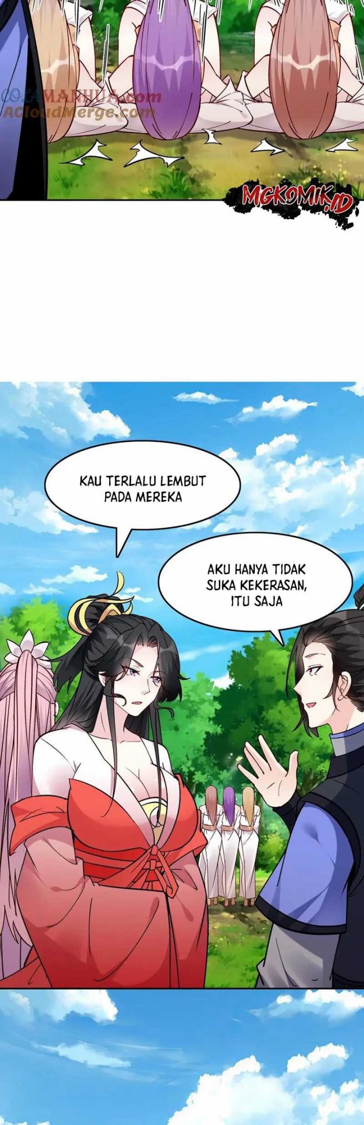 This Villain Has Some Conscience, but Not Much! Chapter 53 Bahasa Indonesia