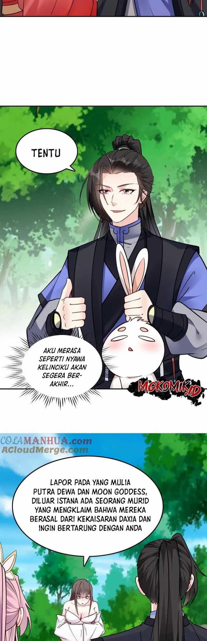 This Villain Has Some Conscience, but Not Much! Chapter 53 Bahasa Indonesia