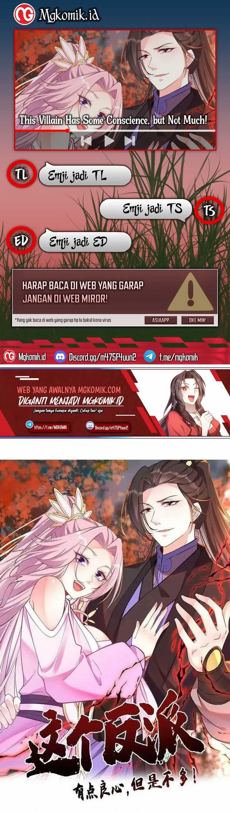 This Villain Has Some Conscience, but Not Much! Chapter 59 Bahasa Indonesia