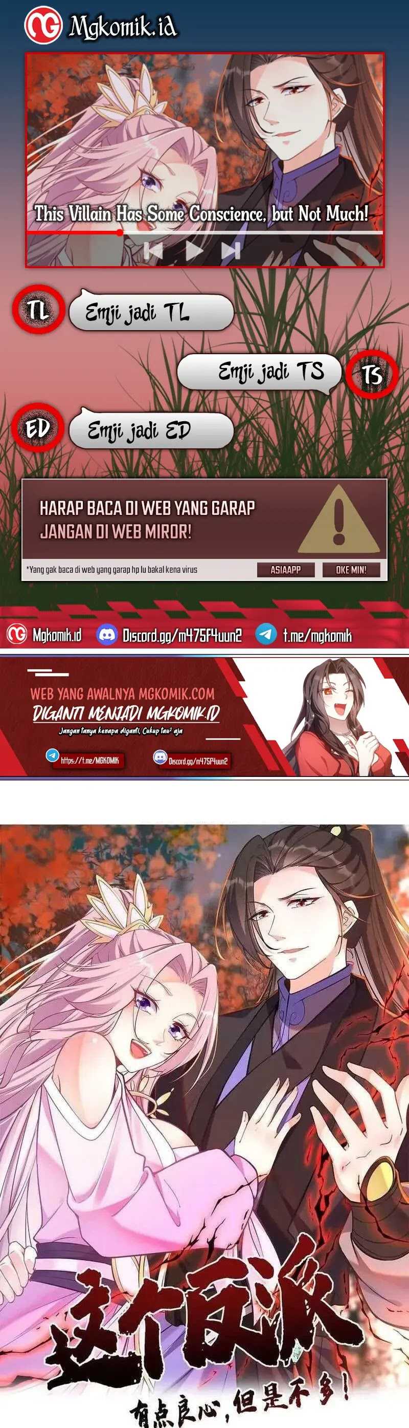 This Villain Has Some Conscience, but Not Much! Chapter 73 Bahasa Indonesia