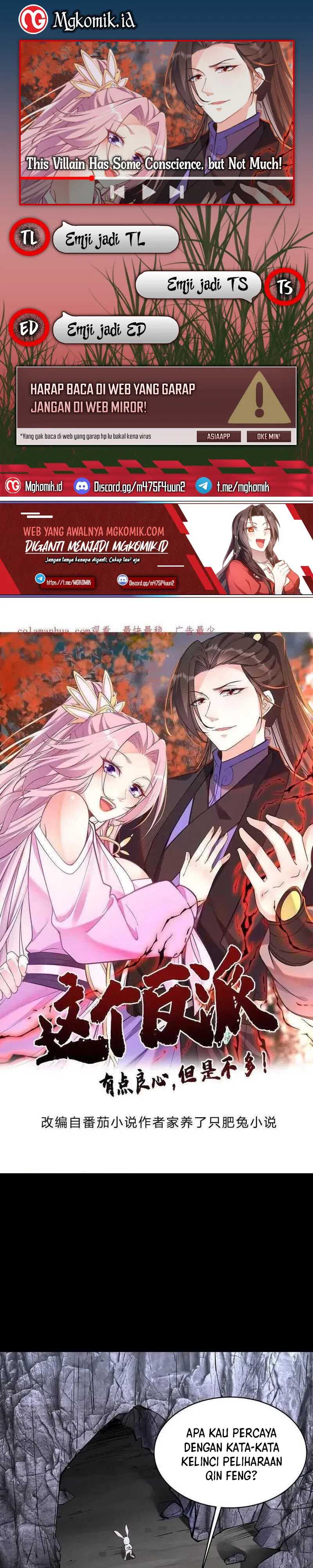 This Villain Has Some Conscience, but Not Much! Chapter 80 Bahasa Indonesia