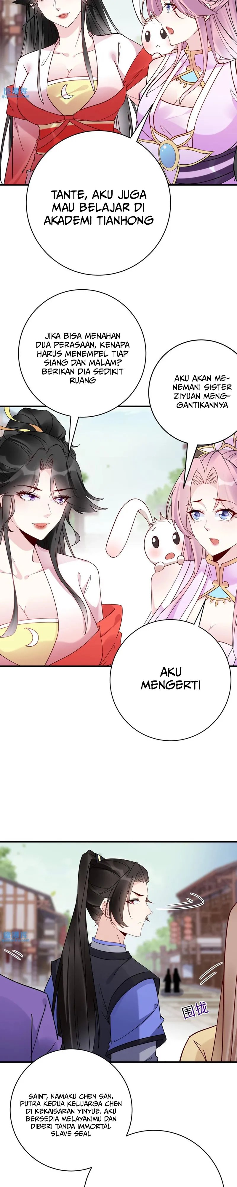 This Villain Has Some Conscience, but Not Much! Chapter 109 Bahasa Indonesia