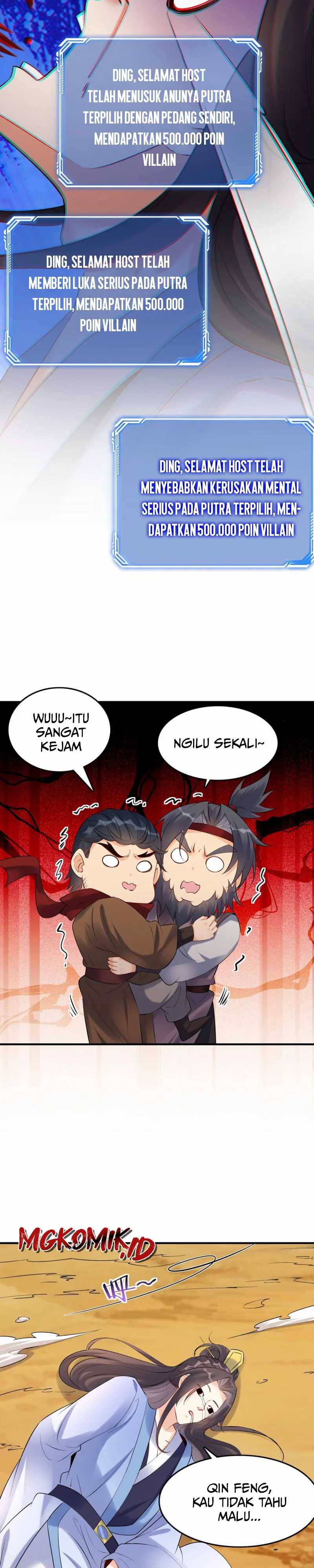 This Villain Has Some Conscience, but Not Much! Chapter 131 Bahasa Indonesia