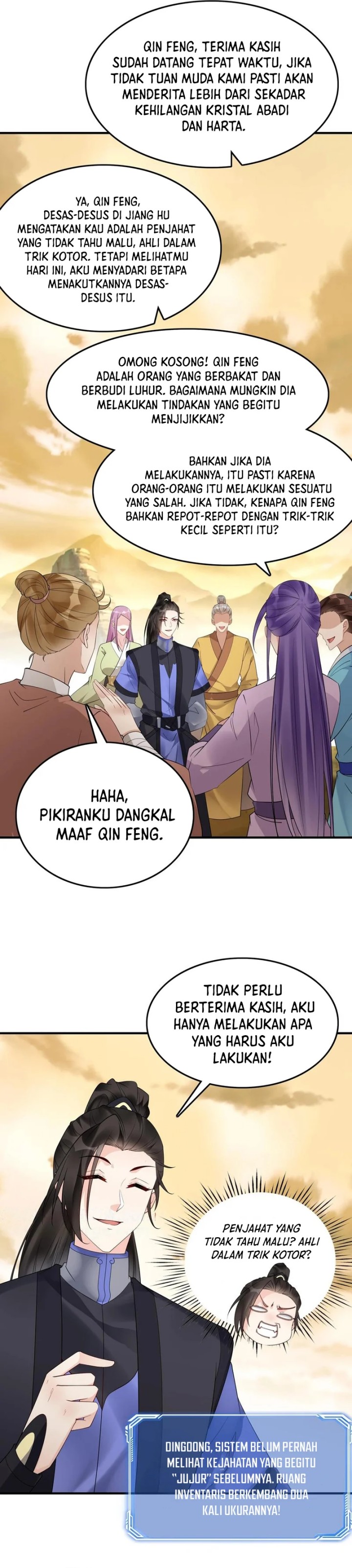 This Villain Has Some Conscience, but Not Much! Chapter 175 Bahasa Indonesia