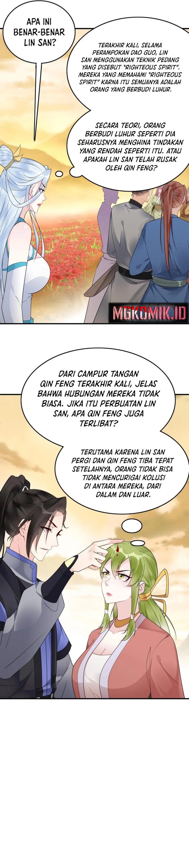 This Villain Has Some Conscience, but Not Much! Chapter 175 Bahasa Indonesia