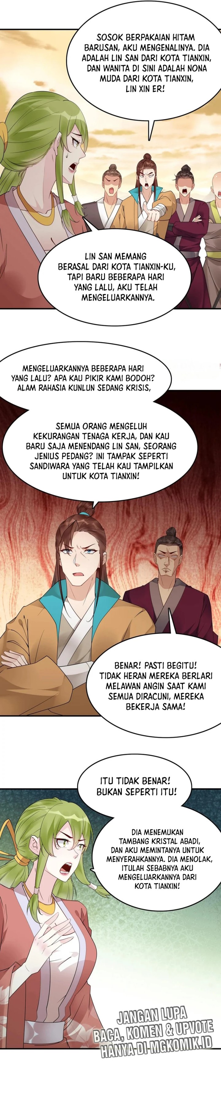 This Villain Has Some Conscience, but Not Much! Chapter 175 Bahasa Indonesia
