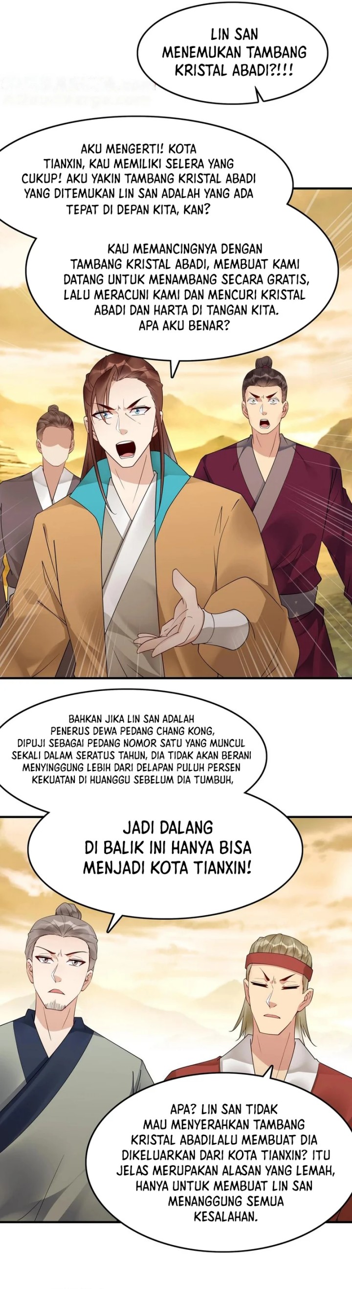 This Villain Has Some Conscience, but Not Much! Chapter 175 Bahasa Indonesia