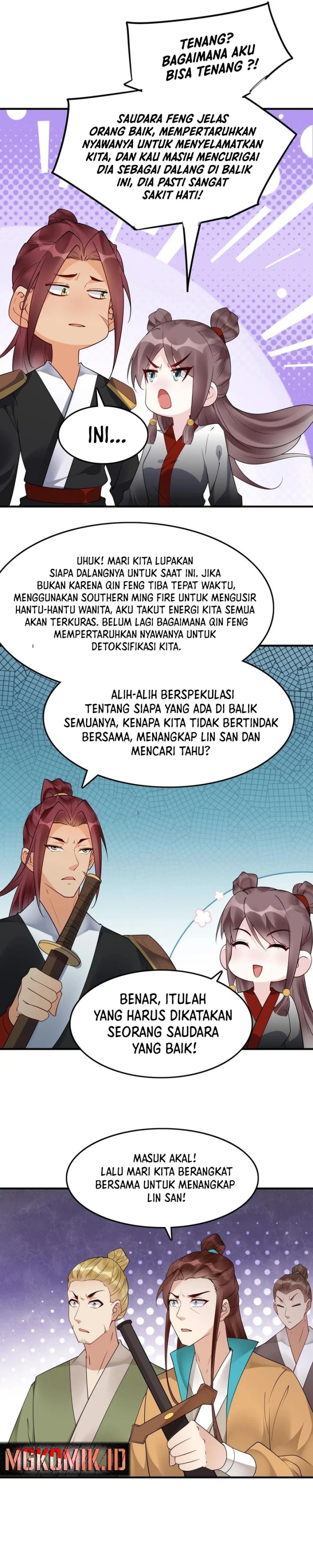 This Villain Has Some Conscience, but Not Much! Chapter 175 Bahasa Indonesia