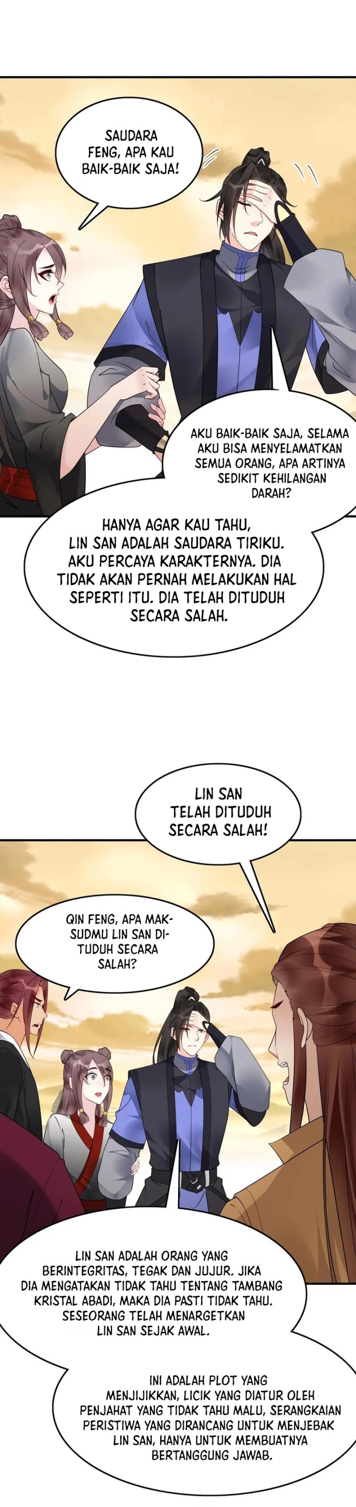 This Villain Has Some Conscience, but Not Much! Chapter 175 Bahasa Indonesia