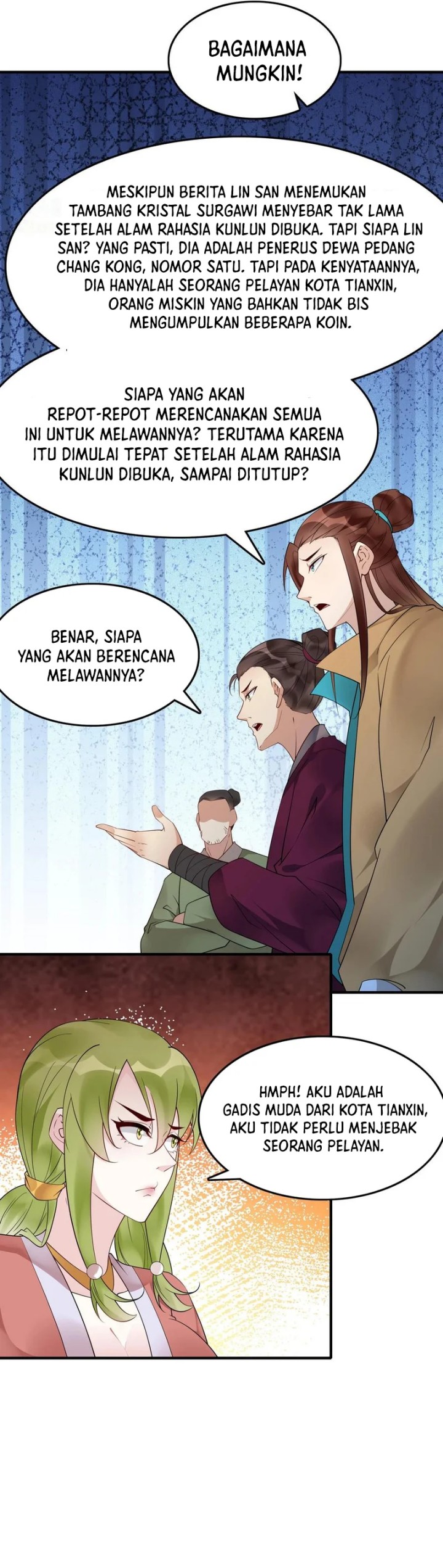 This Villain Has Some Conscience, but Not Much! Chapter 175 Bahasa Indonesia