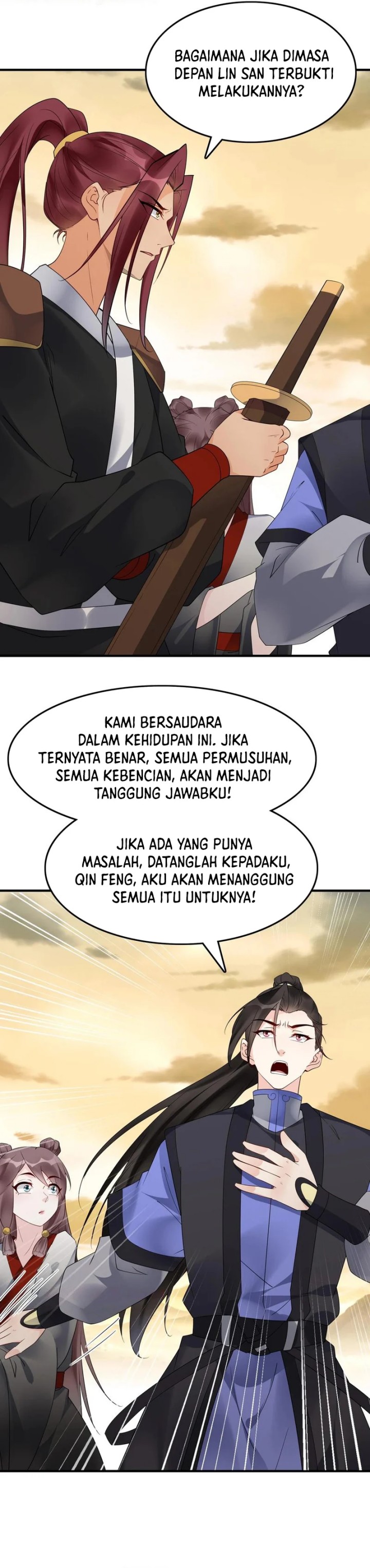 This Villain Has Some Conscience, but Not Much! Chapter 175 Bahasa Indonesia