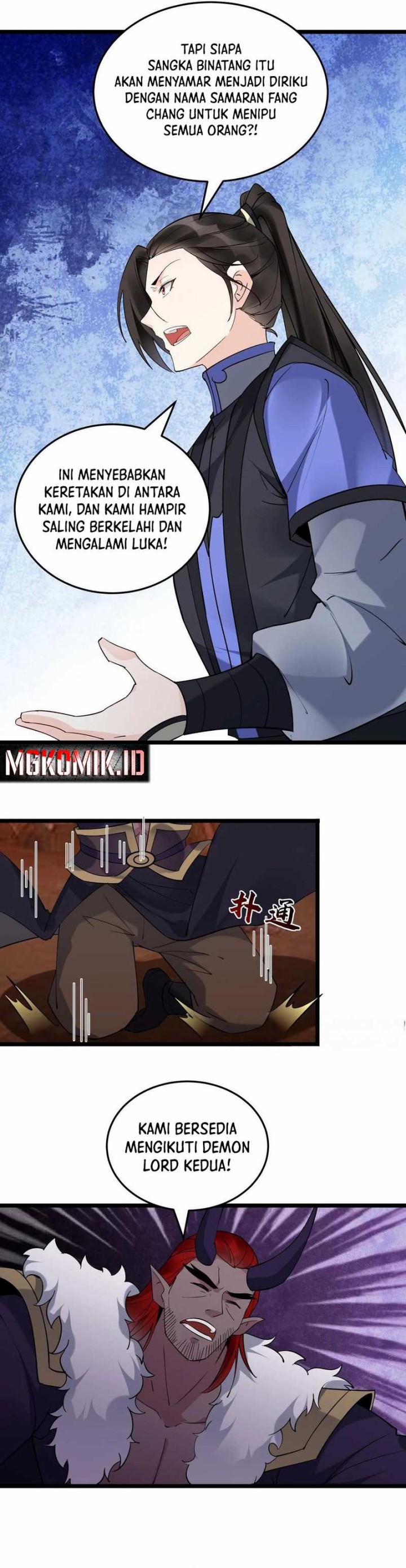 This Villain Has Some Conscience, but Not Much! Chapter 251 Bahasa Indonesia