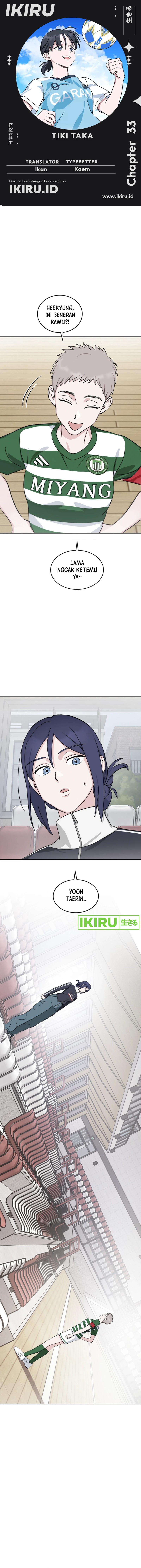 Tiki-Taka Chapter 33 Bahasa Indonesia
