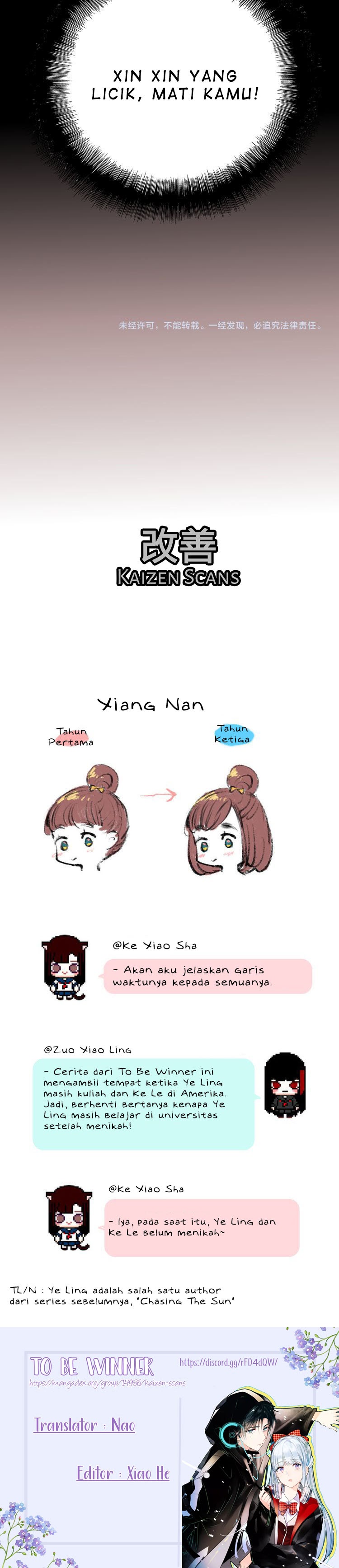 To be a Winner Chapter 05 Bahasa Indonesia