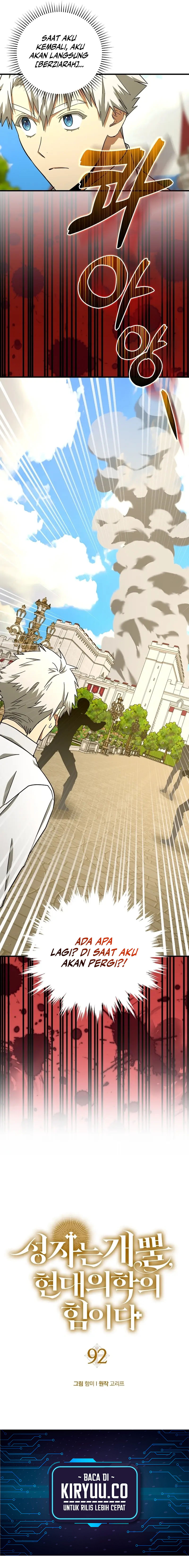 To Hell With Being a Saint, I’m a Doctor Chapter 92 Bahasa Indonesia