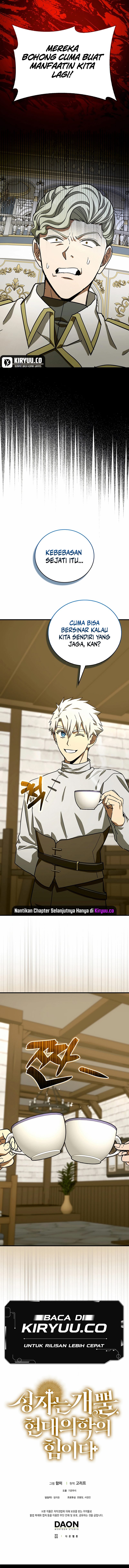 To Hell With Being a Saint, I’m a Doctor Chapter 110 Bahasa Indonesia